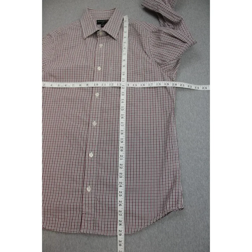 Banana Republic Shirt Mens M (15‎ - 15.5) Slim Fit 100% Cotton Long Sleeve